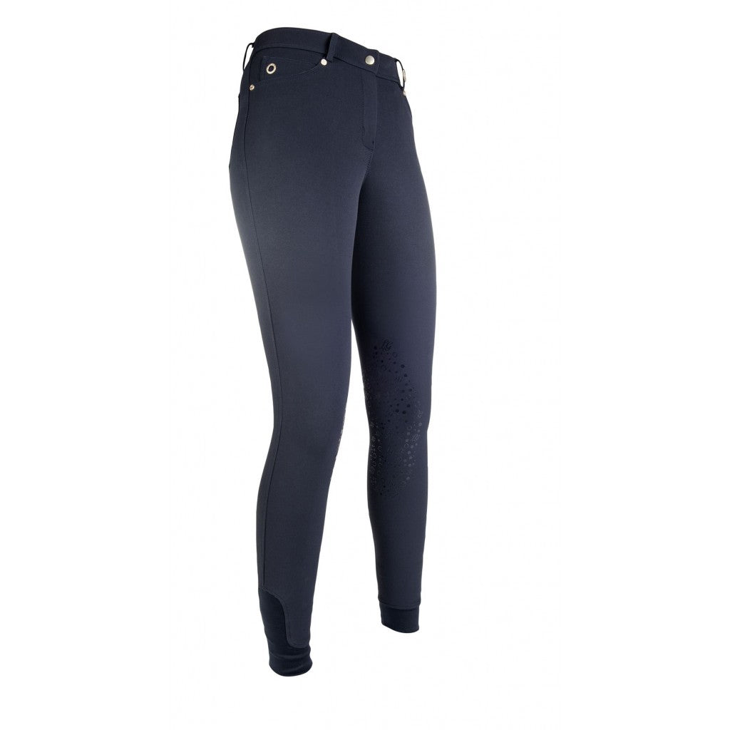 HKM LG Basic Silicone Knee Patch Riding Breeches