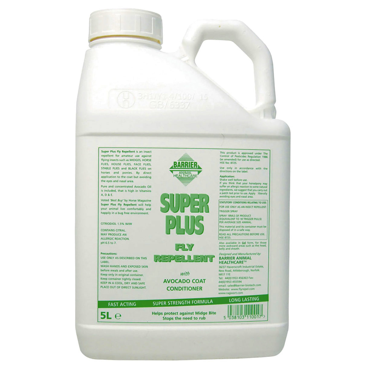 Barrier Super Plus Fly Repellent #size_5l