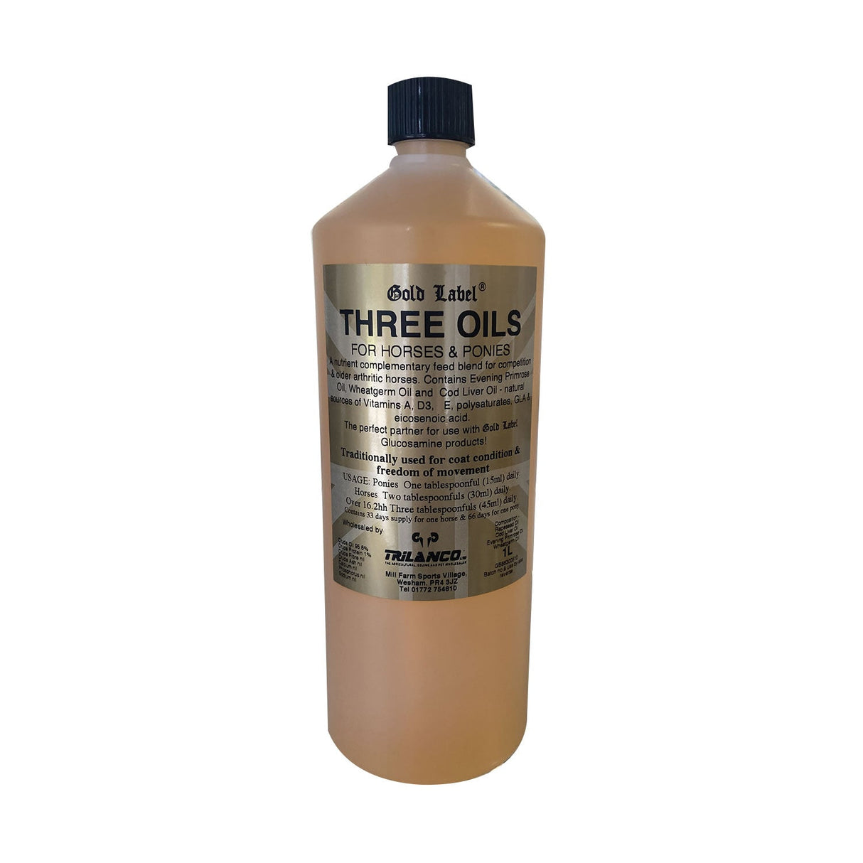 Gold Label Equine Three Oils