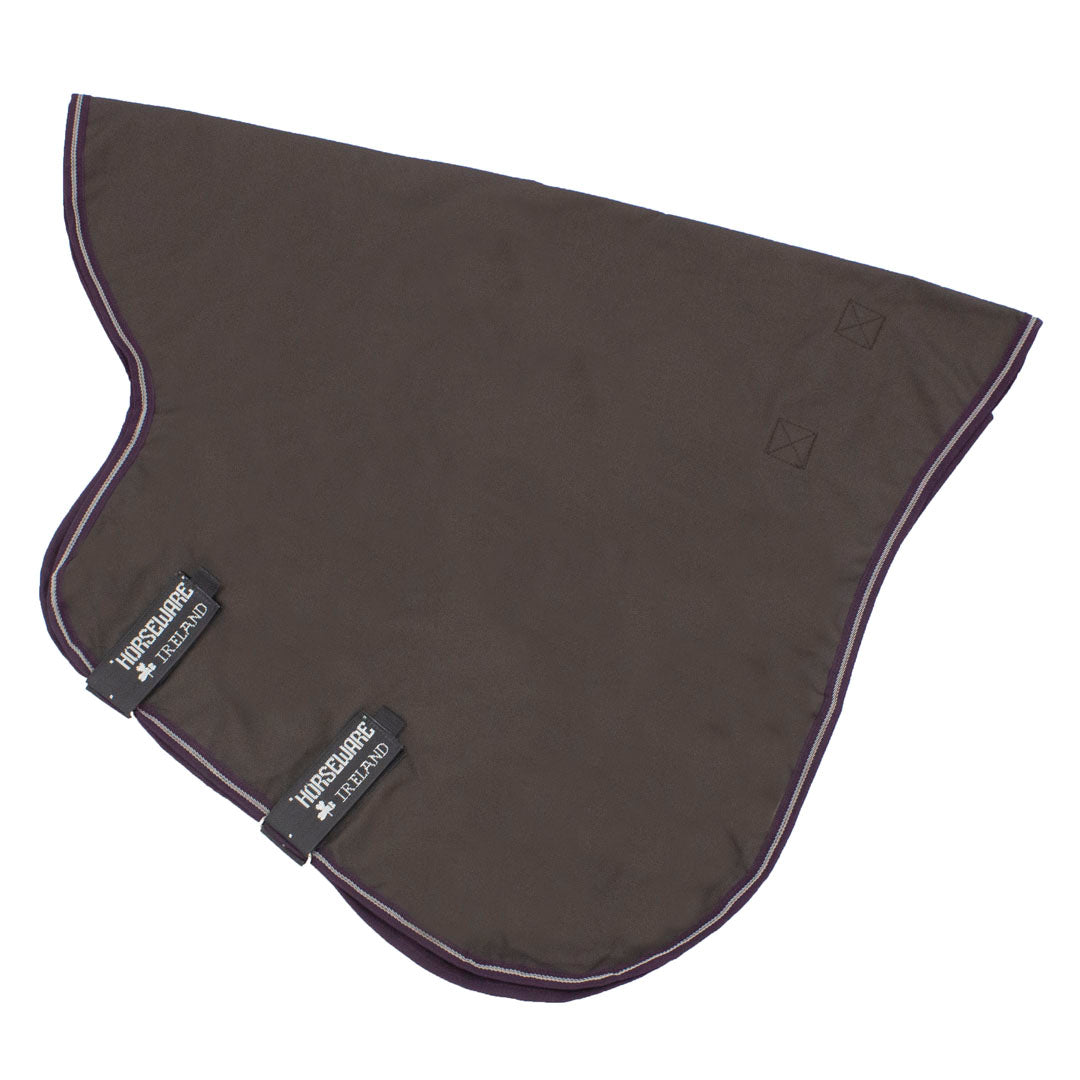 Horseware Ireland Amigo Bravo 12 Original 150g Turnout Hood #colour_excal-plum-white-silver
