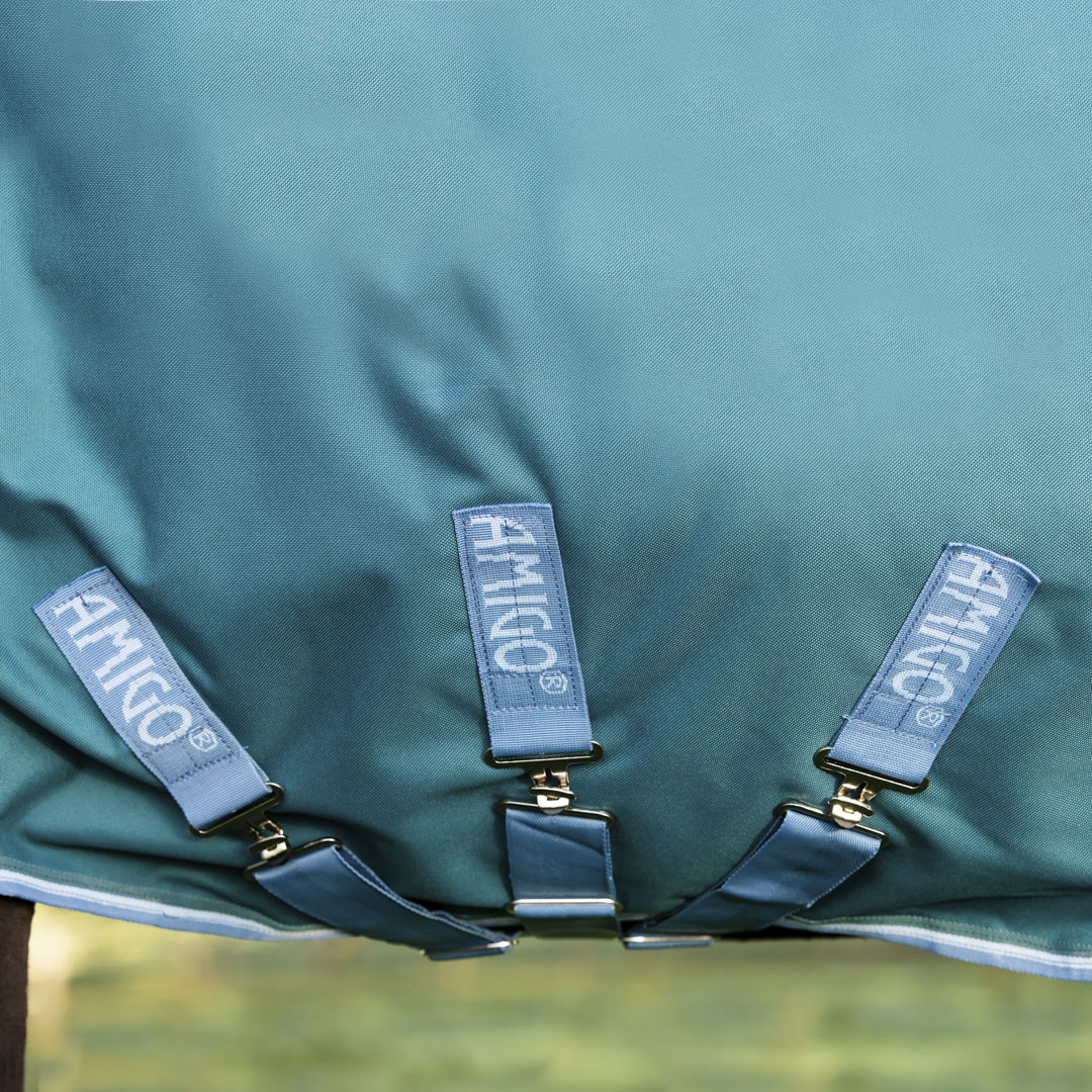 Horseware Ireland Amigo Bravo 12 Plus 400g Heavy Turnout Rug #colour_storm-green-turquoise-aqua