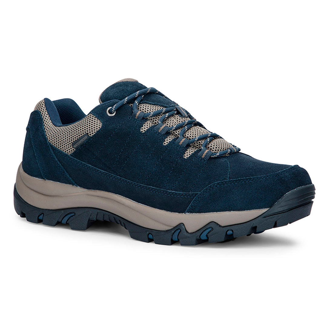 Hoggs of Fife Cairn Pro Waterproof Hiking Shoes #colour_navy