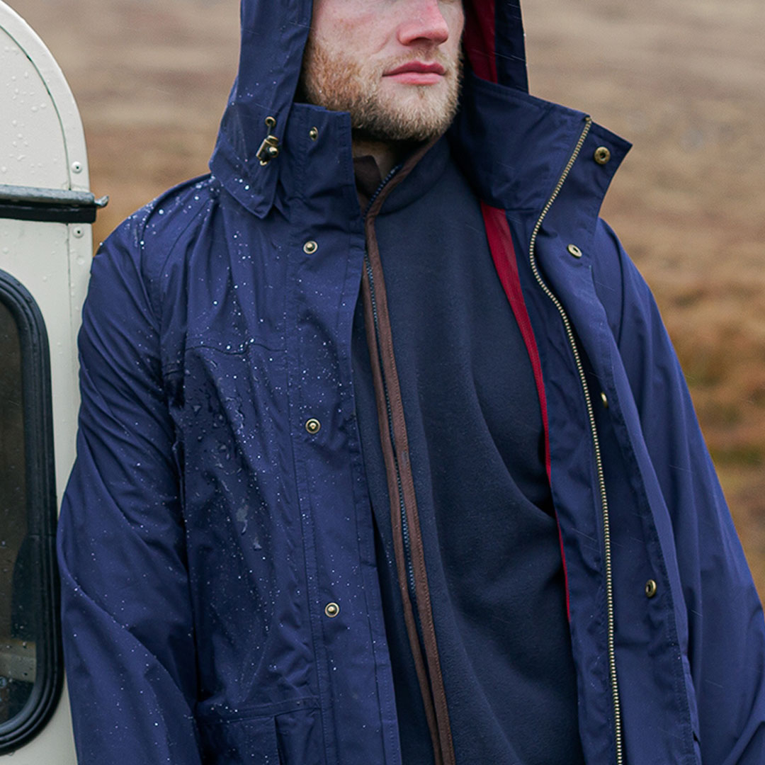 Hoggs of Fife Culloden Men's Waterproof Jacket #colour_navy