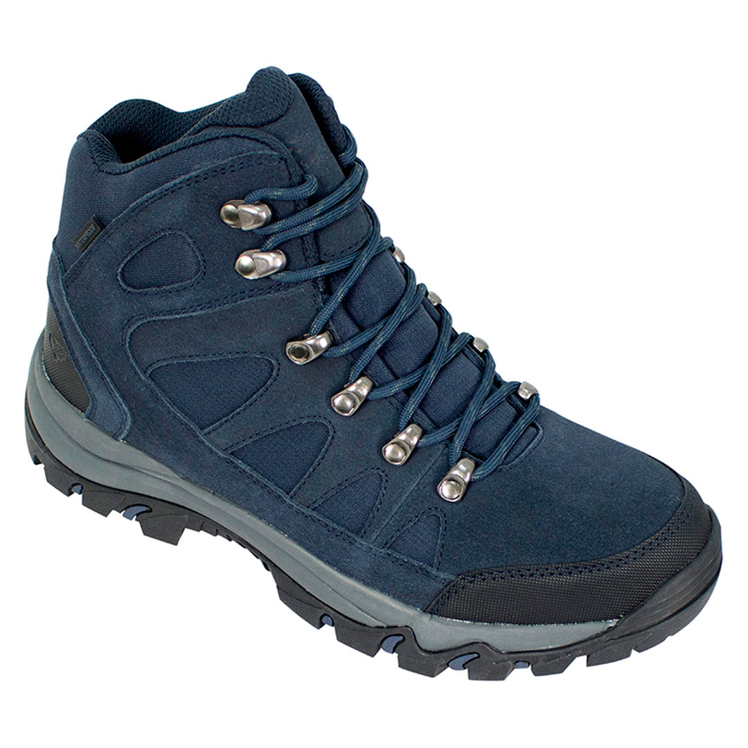 Hoggs of Fife Nevis Waterproof Hiking Boots #colour_navy