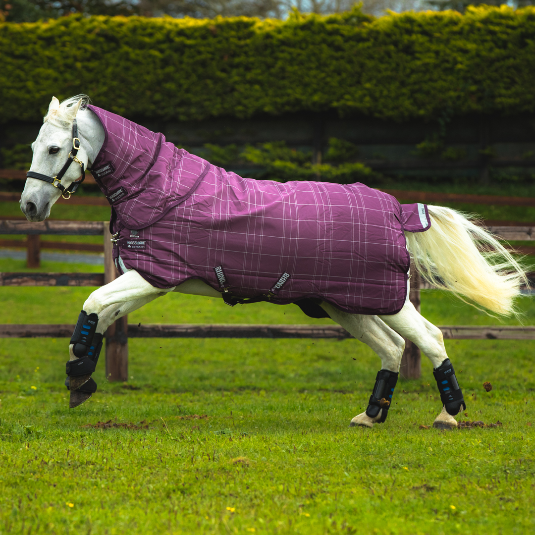 Horseware Ireland Rhino Plus with Vari Layer Medium 250g #colour_purple