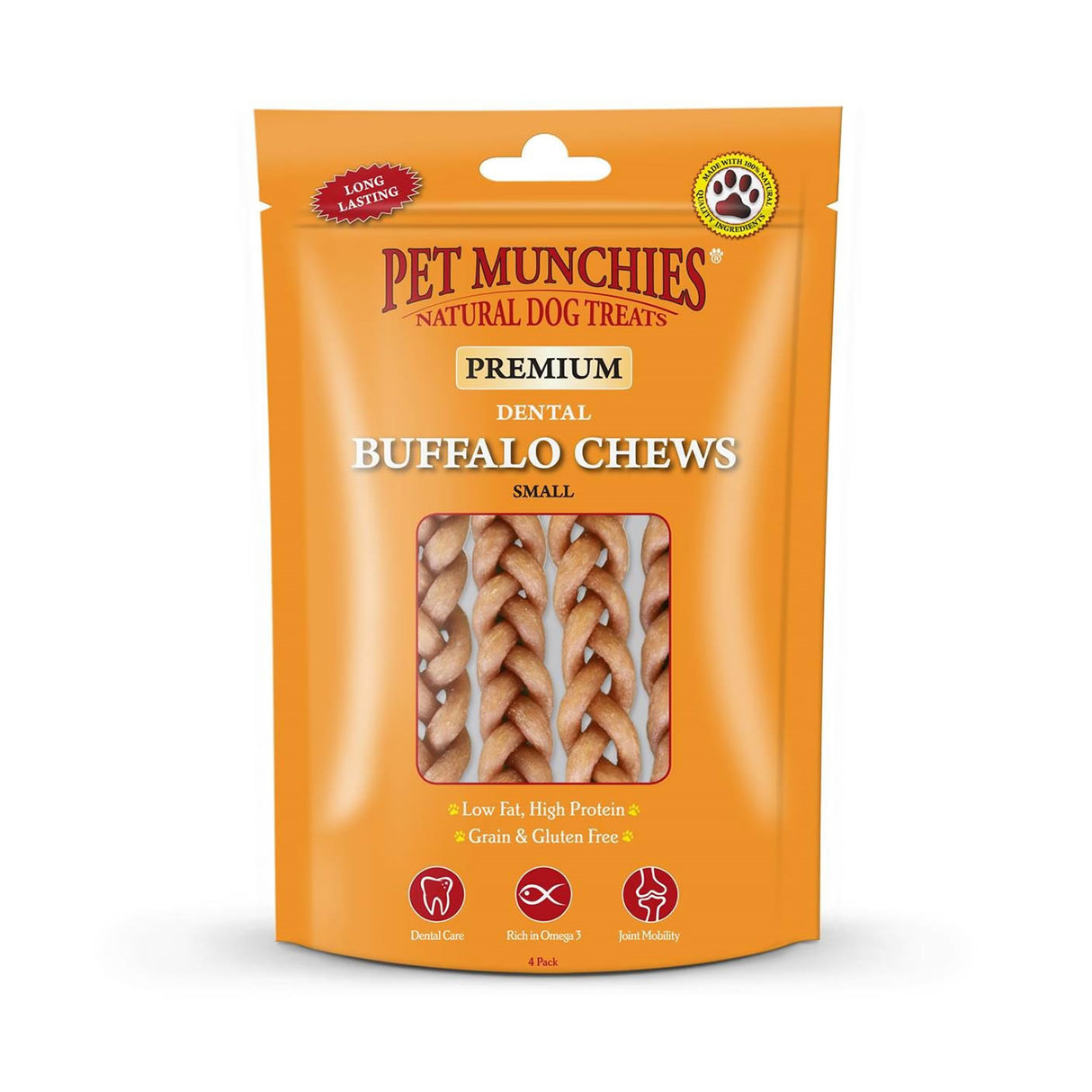Pet Munchies Buffalo Dental Chew #size_s