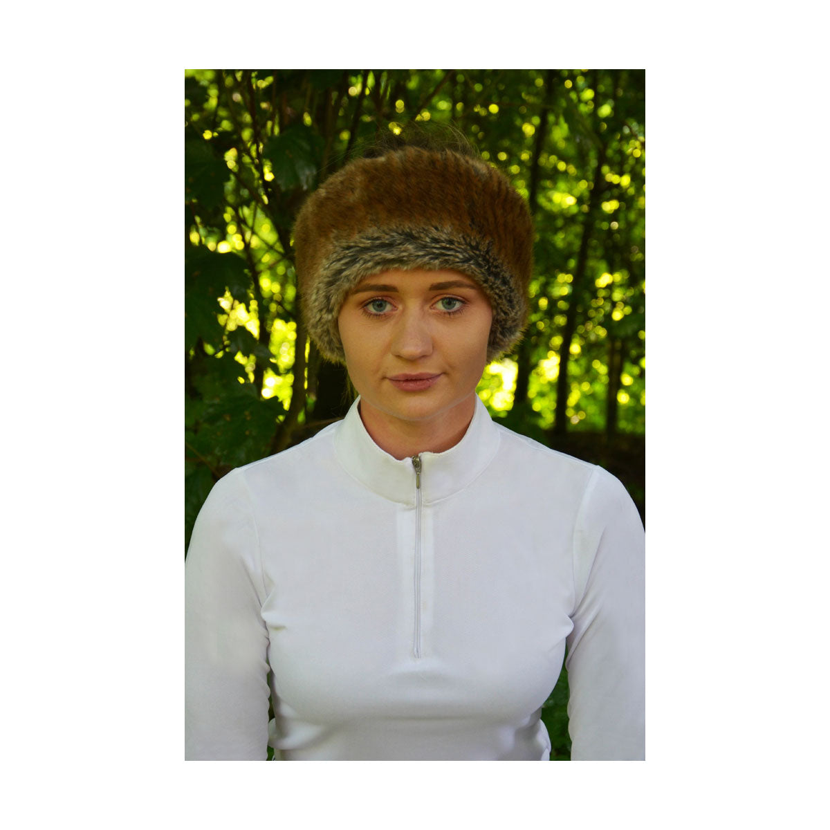 HyFashion Idaho Fleece Lined Faux Fur Headband
