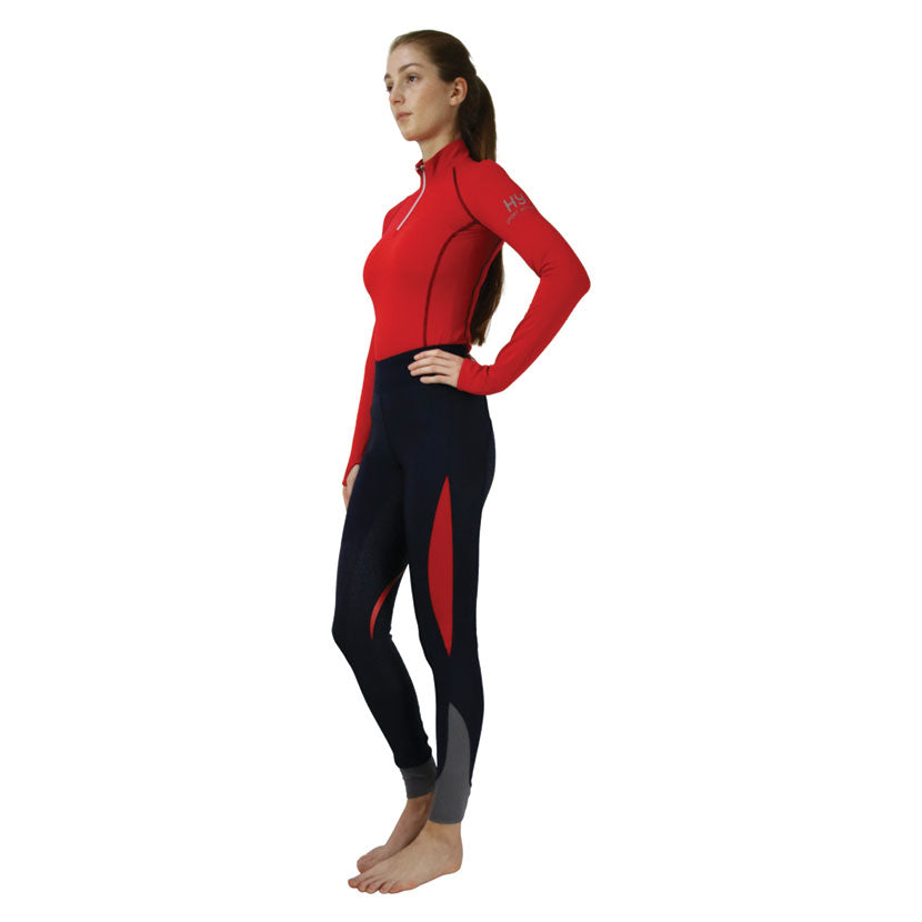 Hy Sport Active Base Layer #colour_vivid-merlot