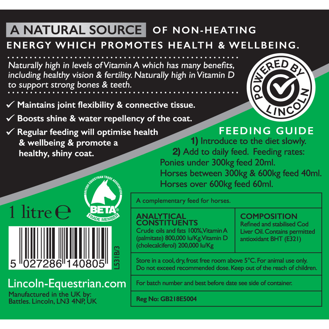 Lincoln Cod Liver Oil