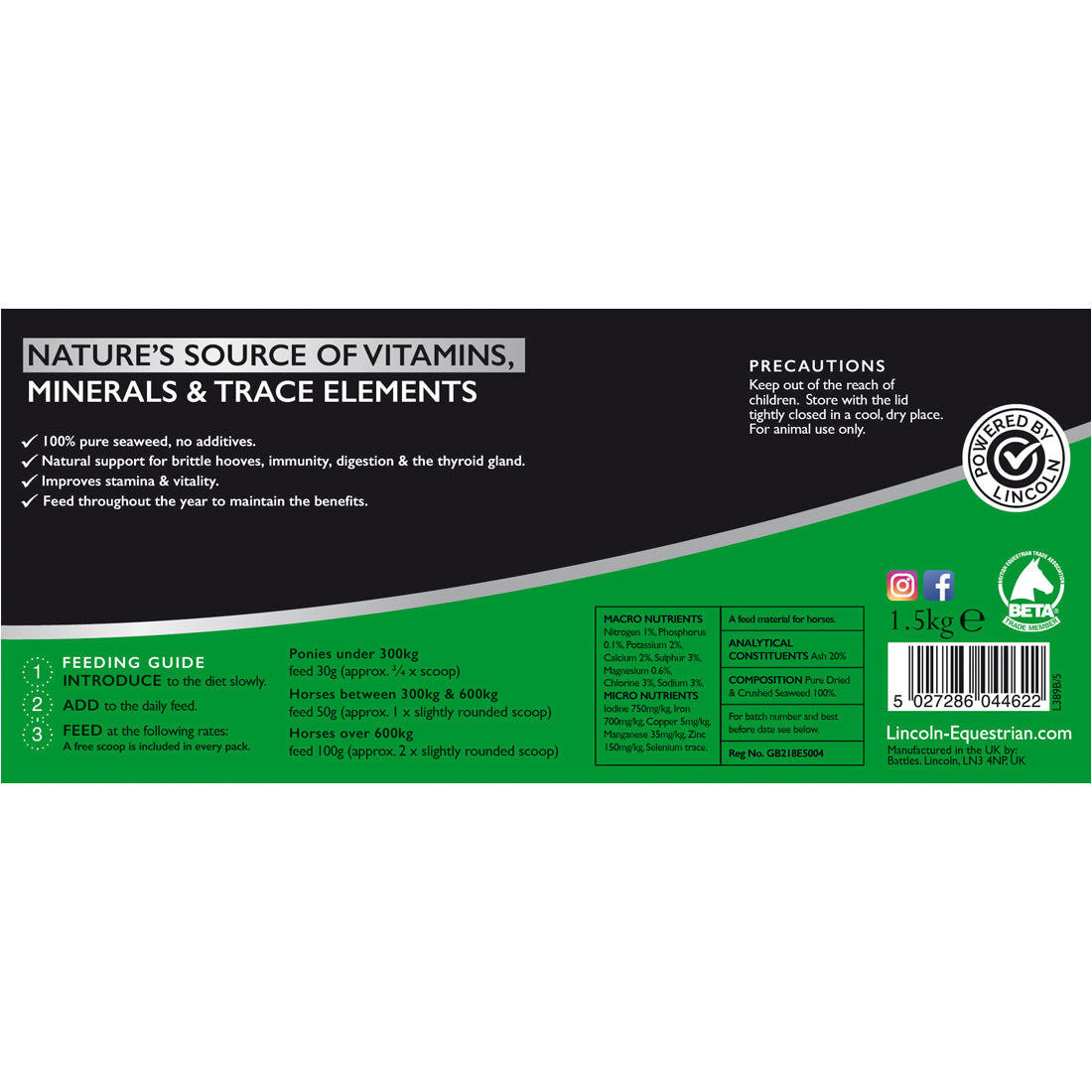 Lincoln Seaweed Powder