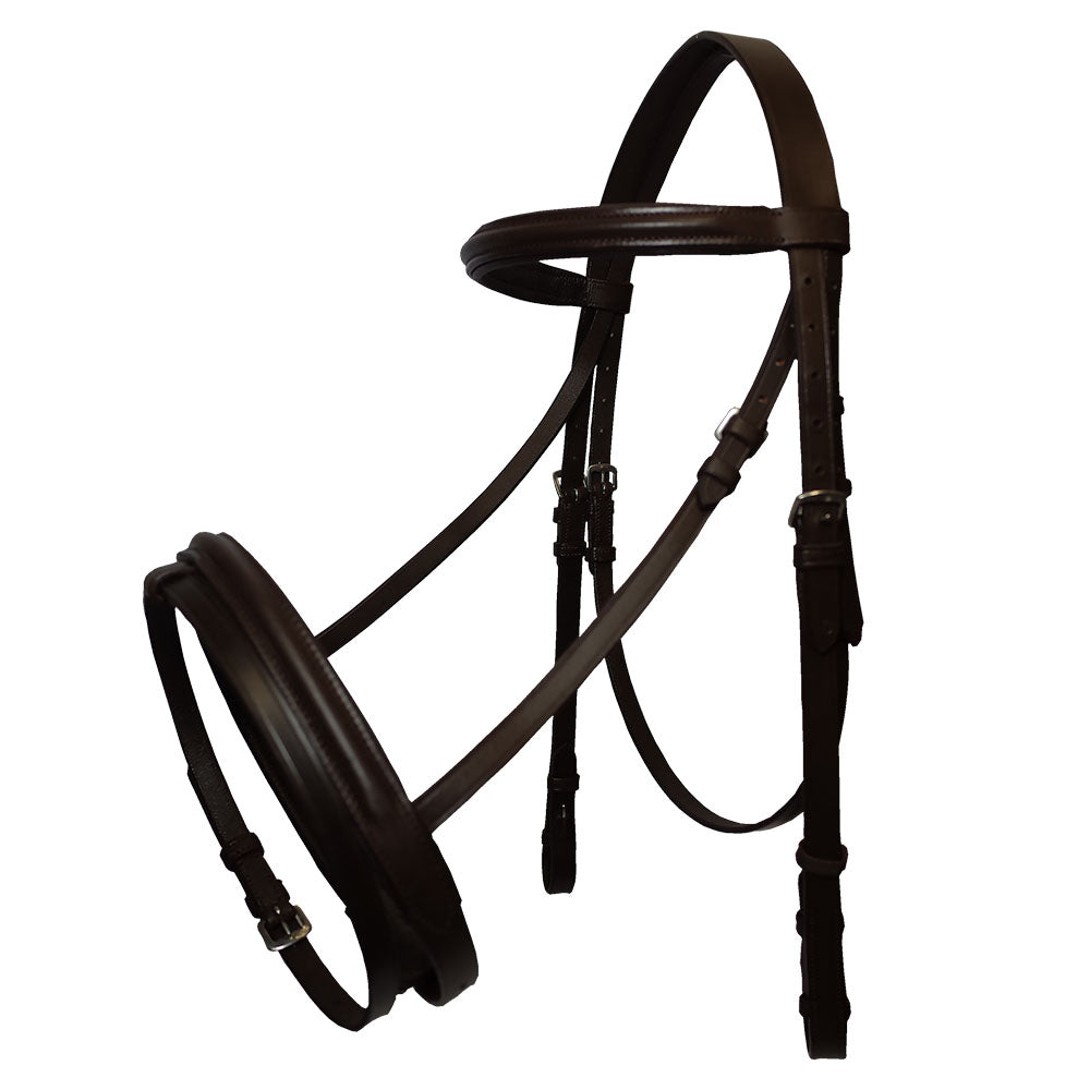 GS Equestrian Padded Flash Bridle