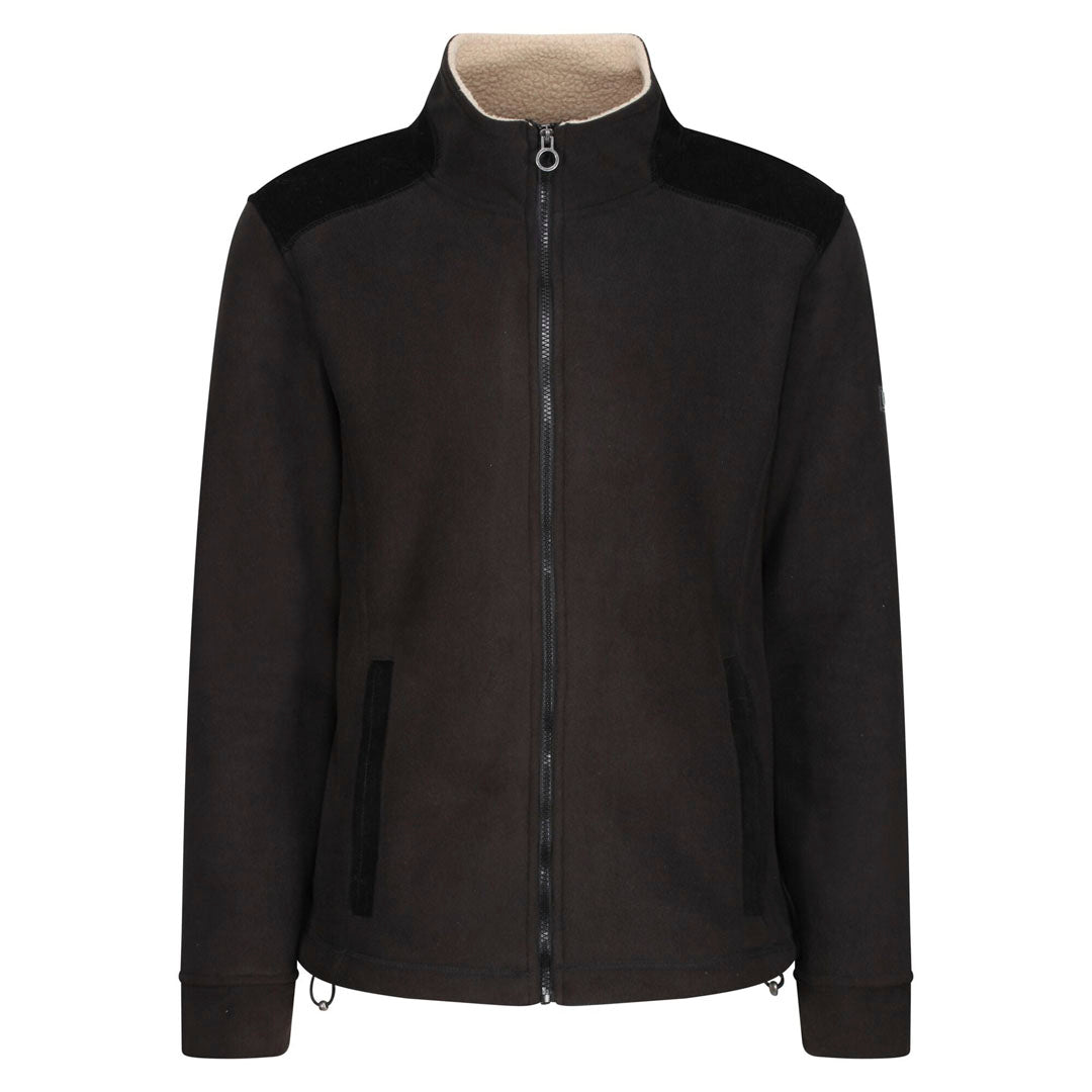Regatta Professional Faversham Full Zip Fleece #colour_black