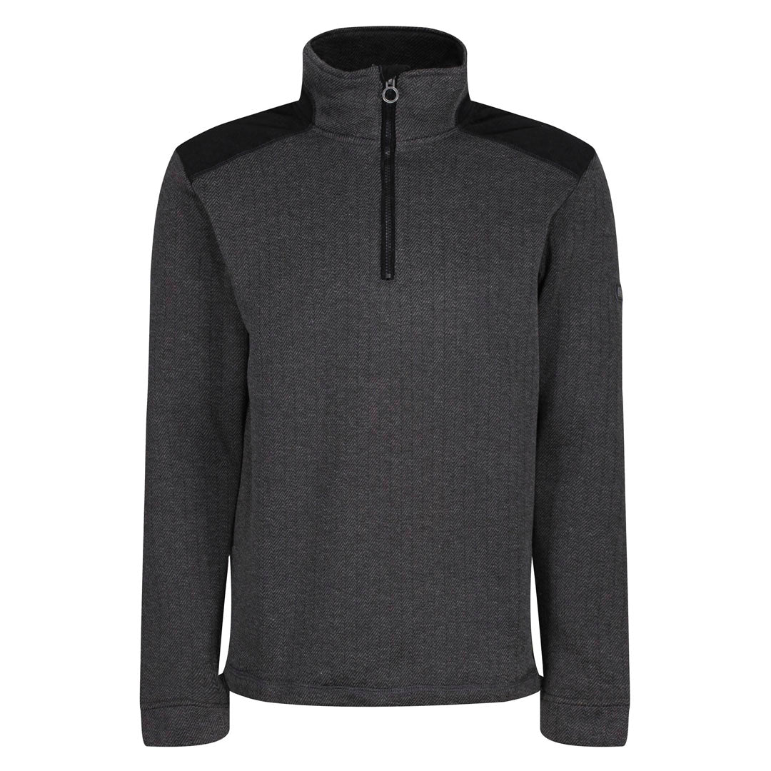 Regatta Professional Holbeck Half Zip Fleece #colour_black