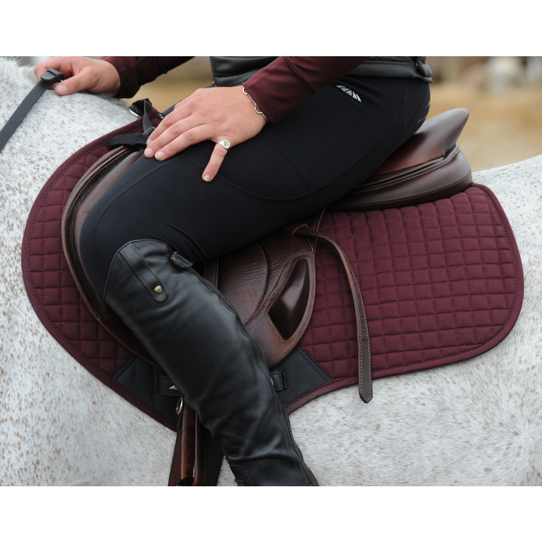 Weatherbeeta Prime Jump Saddle Pad #colour_mulberry