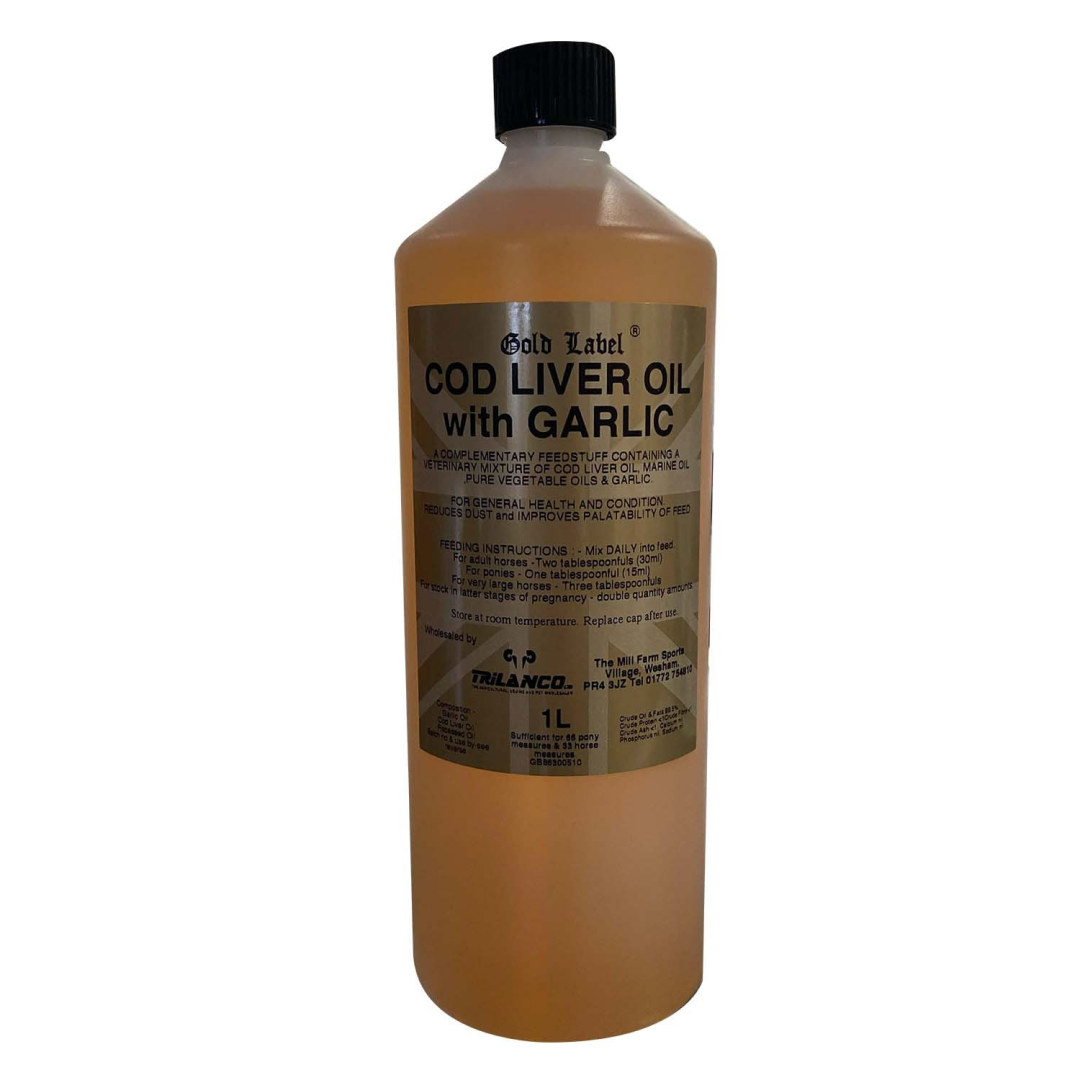 Gold Label Cod Liver Oil with Garlic