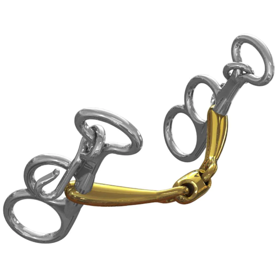 Neue Schule Pony Tranz Lozenge 10mm Butterfly Pelham 4cm Shank