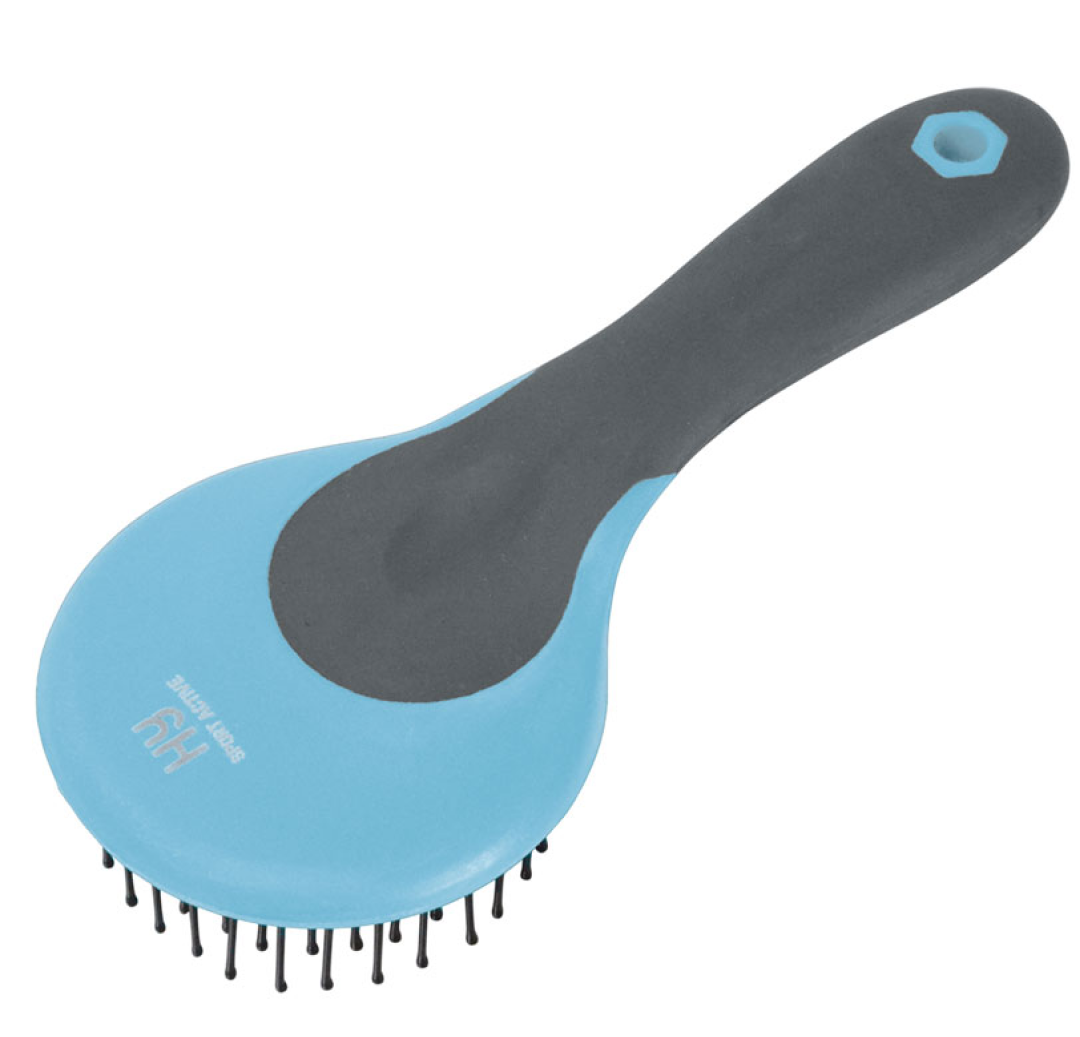 Hy Sport Active Mane & Tail Brush #colour_sky-blue