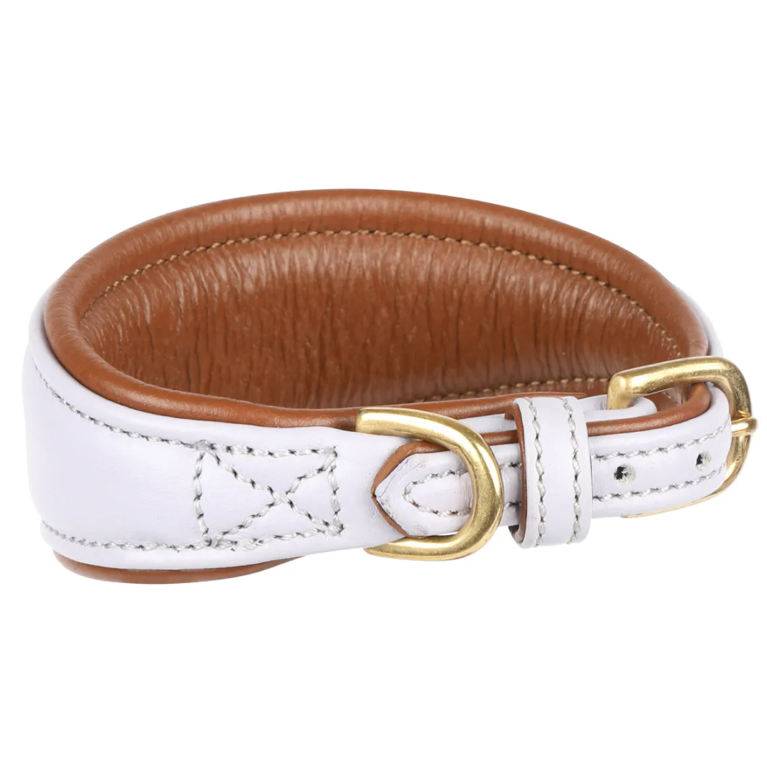 Shires Digby & Fox Padded Greyhound Collar #colour_lilac