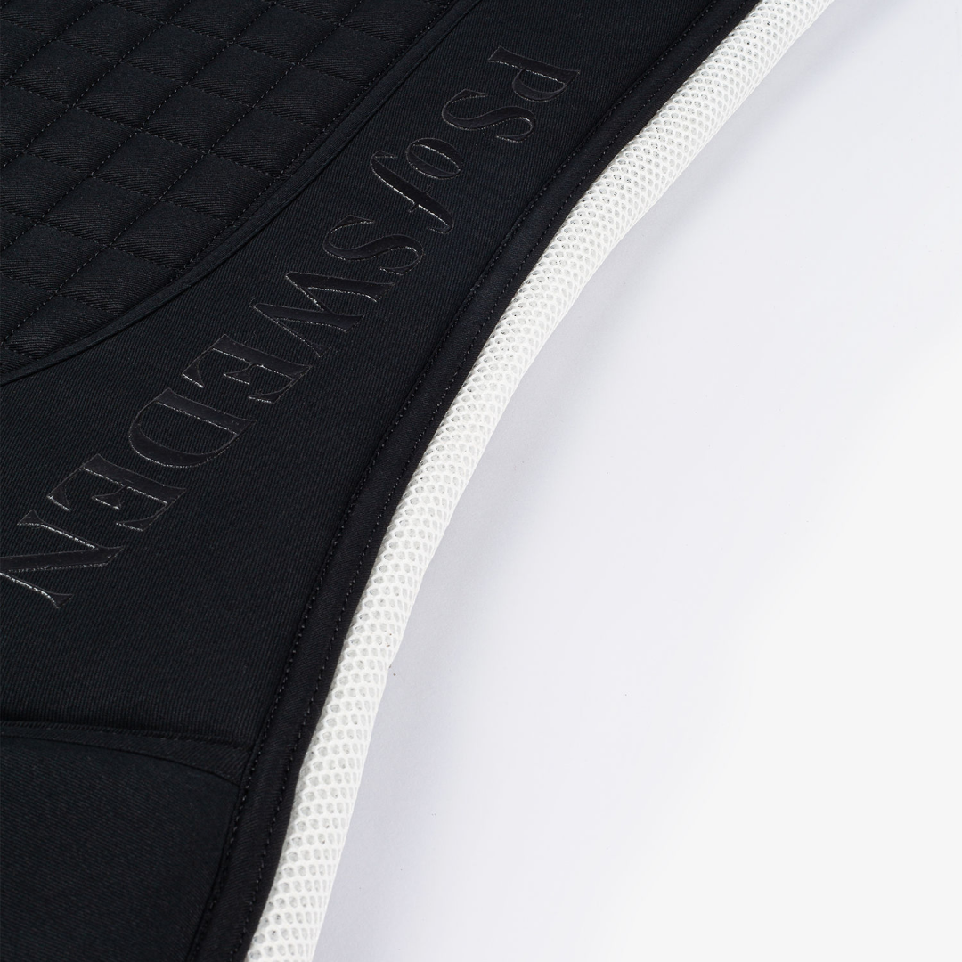 PS of Sweden Elite Jump Saddle Pad #colour_black