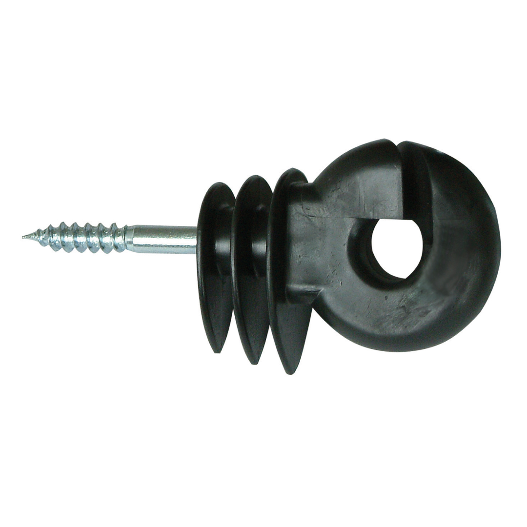 Corral Ring Insulator Big C/W Short Support - 25 Pack #colour_black