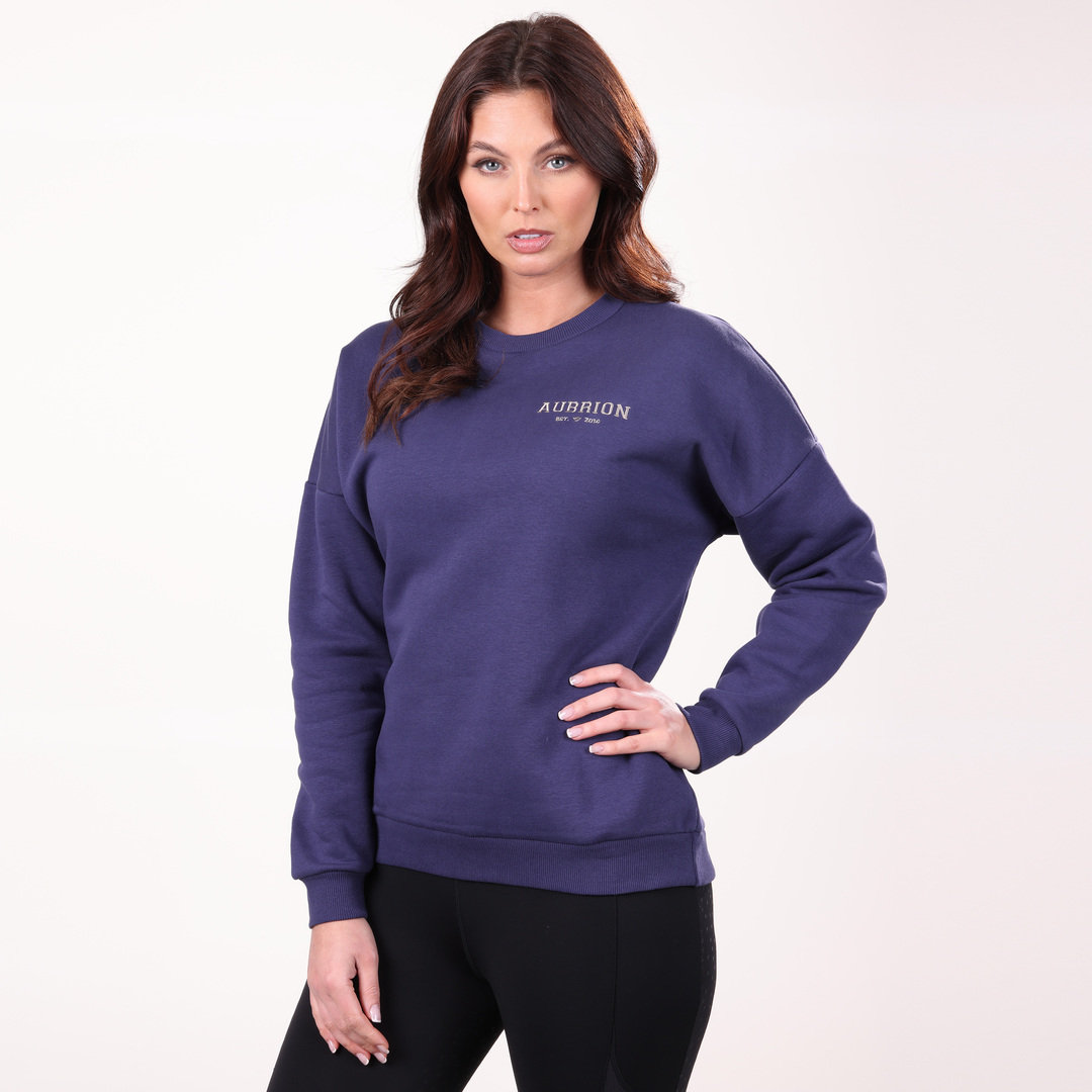 Shires Aubrion Ladies Serene Sweatshirt #colour_ink