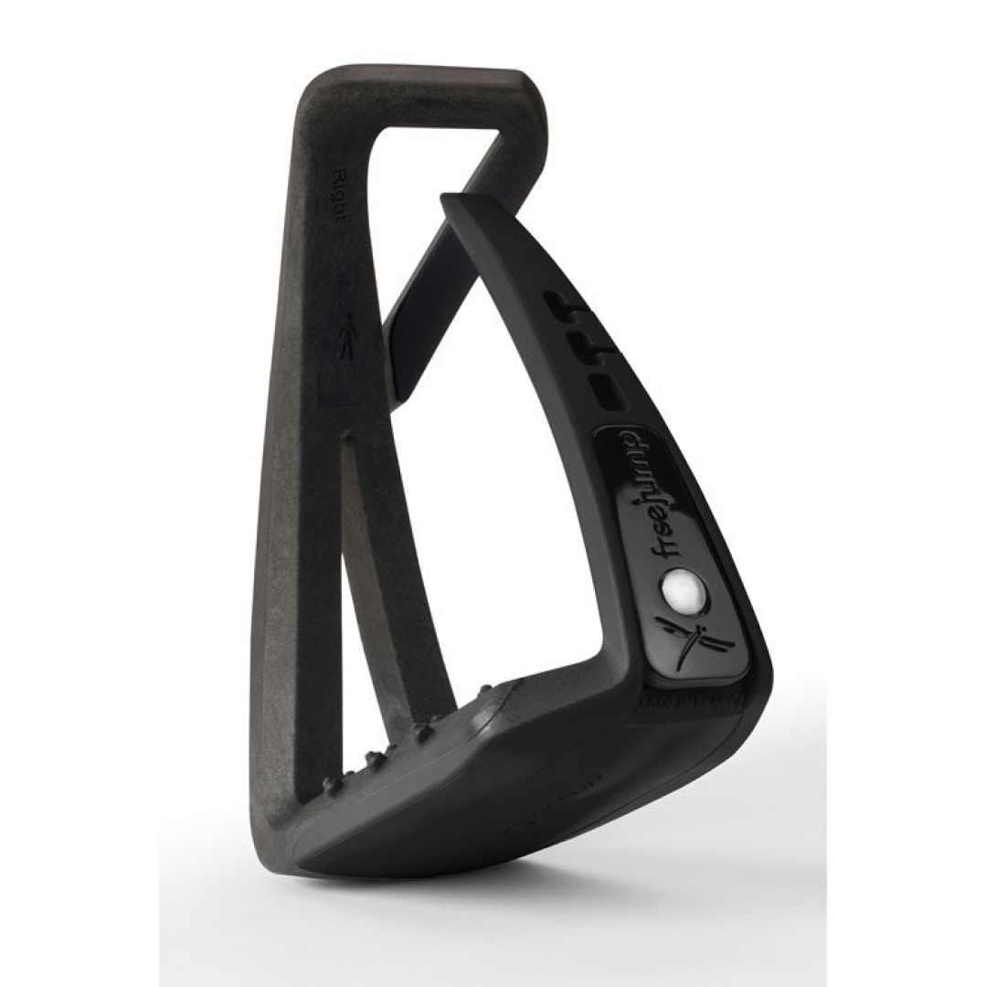 Freejump Soft' Up Lite Stirrups #colour_black-black
