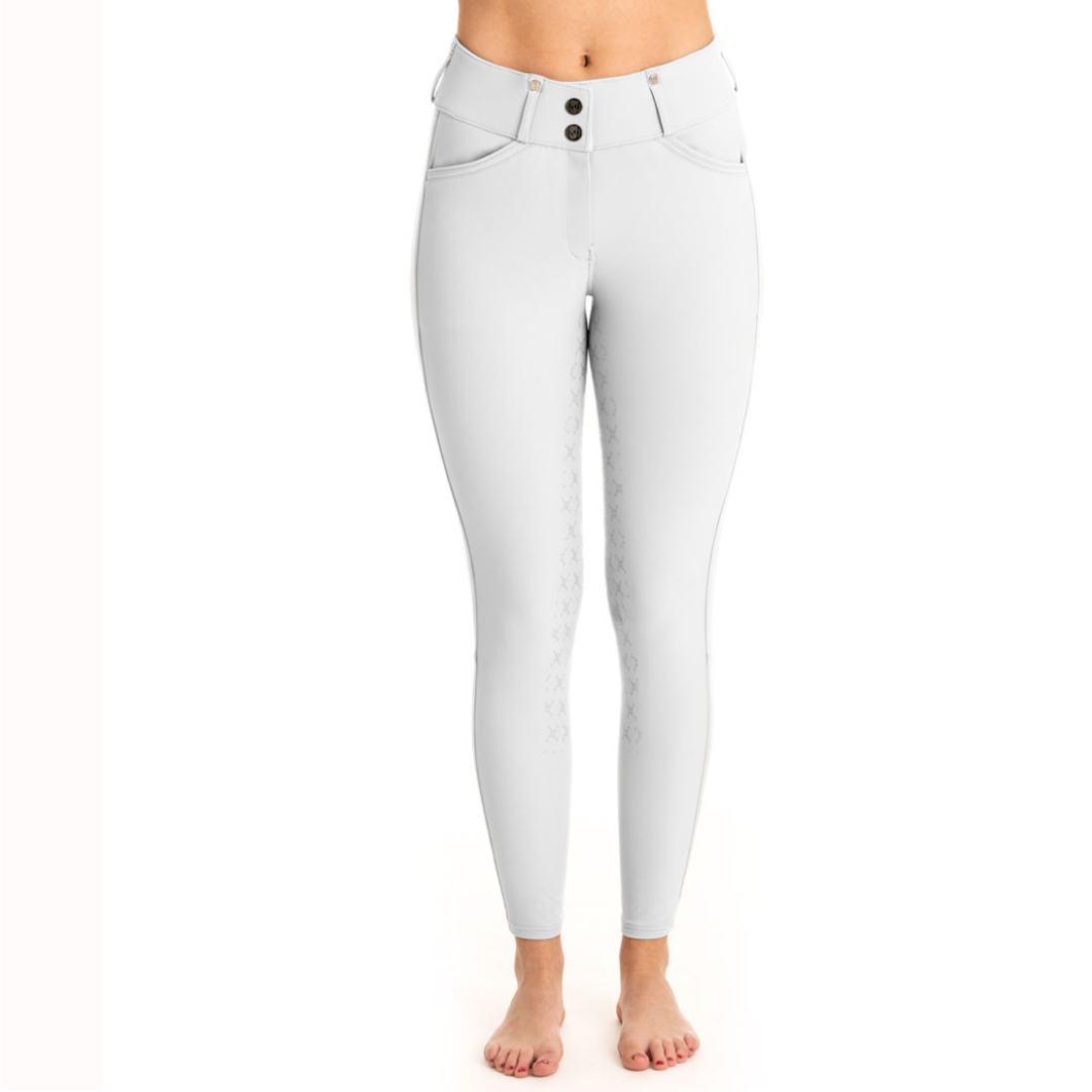 Tredstep Ireland Evolute Full Seat Breeches #colour_white