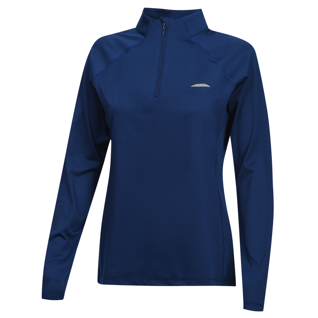 Weatherbeeta Prime Long Sleeve Ladies Top #colour_navy