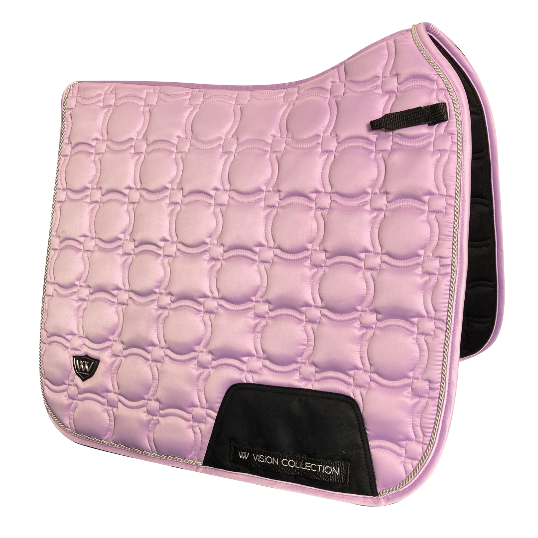 Woof Wear Vision Dressage Saddle Pad #colour_lilac