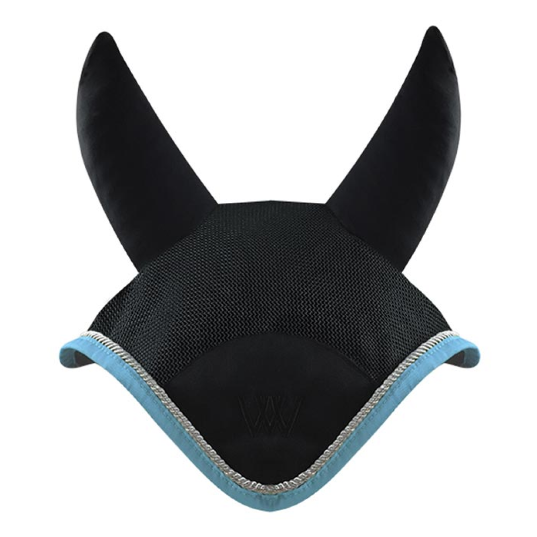 Woof Wear Colour Fusion Ergonomic Fly Veil #colour_black-powder-blue