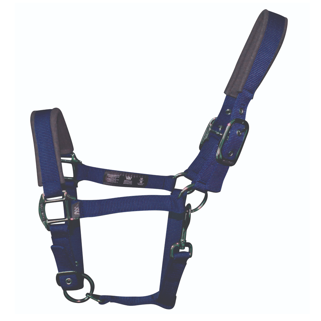 Woof Wear Colour Fusion Contour Headcollar #colour_navy