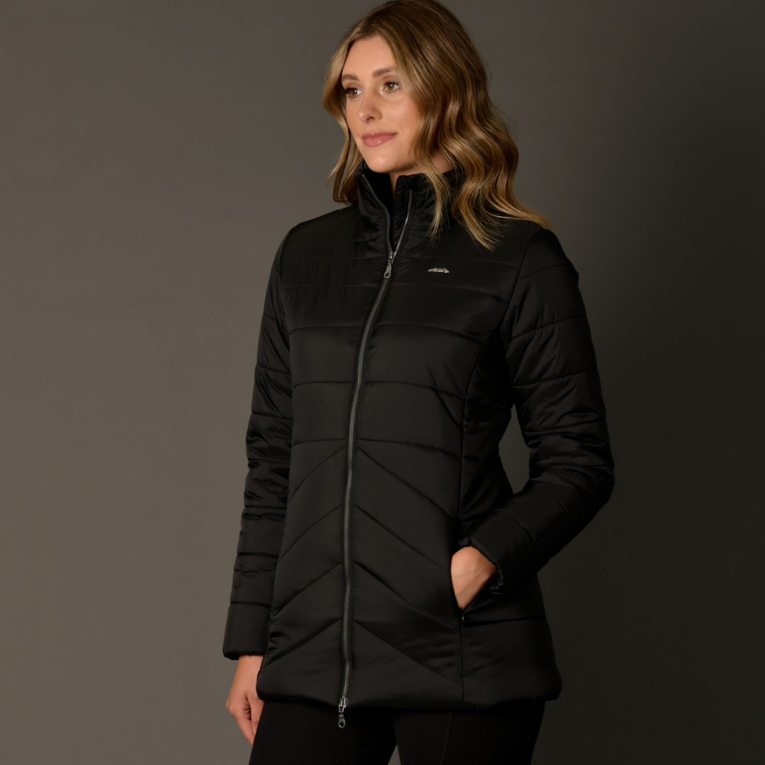 Weatherbeeta Harlow Puffer Jacket #colour_black