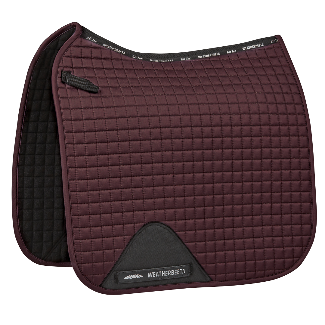 Weatherbeeta Prime Dressage Saddle Pad #colour_mulberry