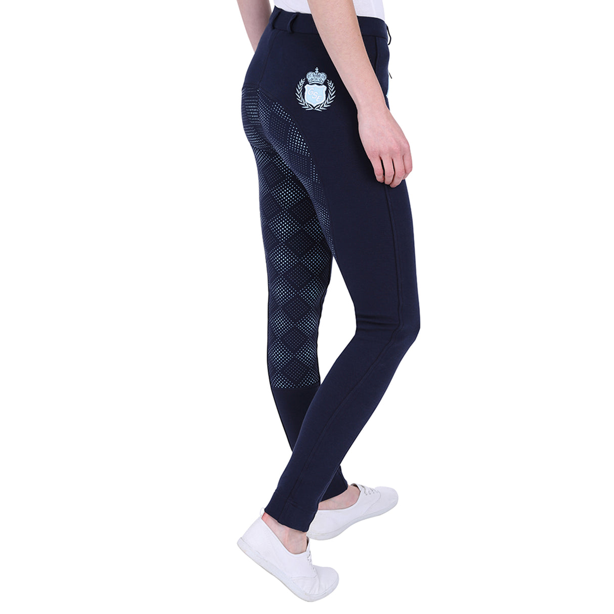 GS Equestrian Carol Ladies Two Tone Silicone Full Seat Jodhpurs