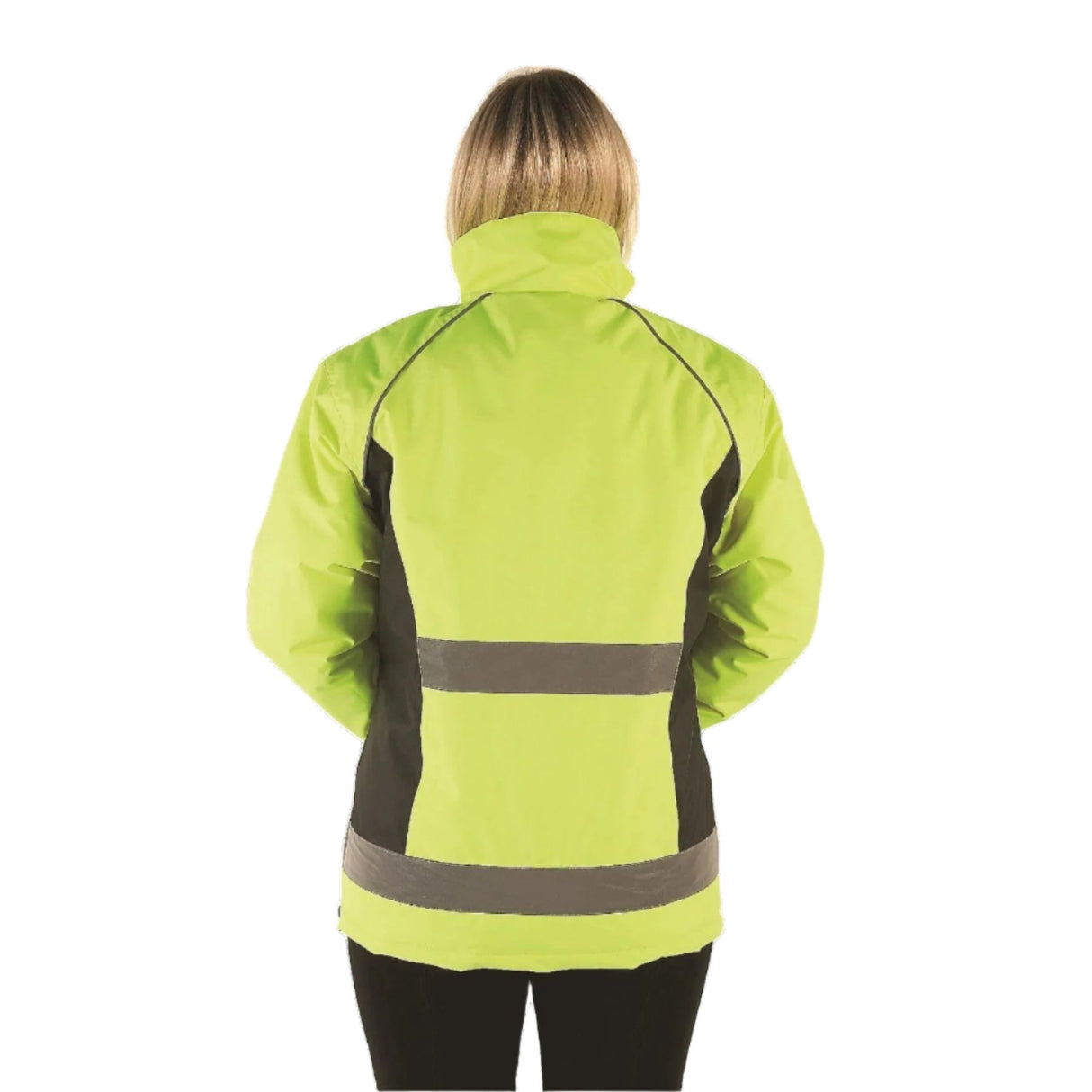 HyVIZ Waterproof Riding Jacket #Colour_yellow