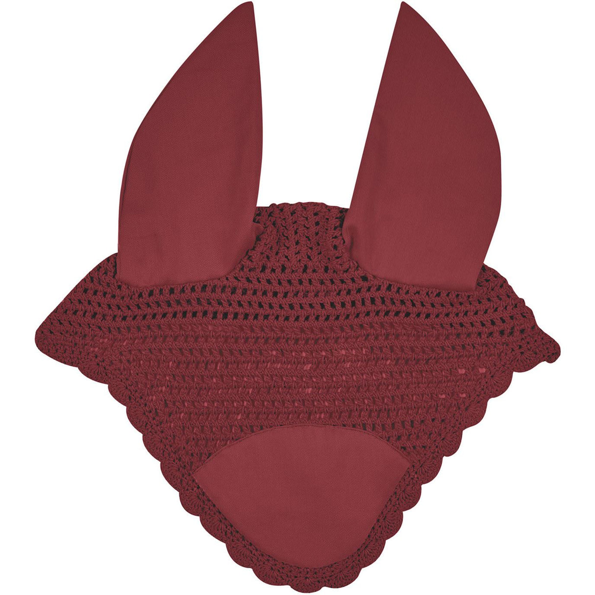 Weatherbeeta Prime Ear Bonnet #colour_maroon