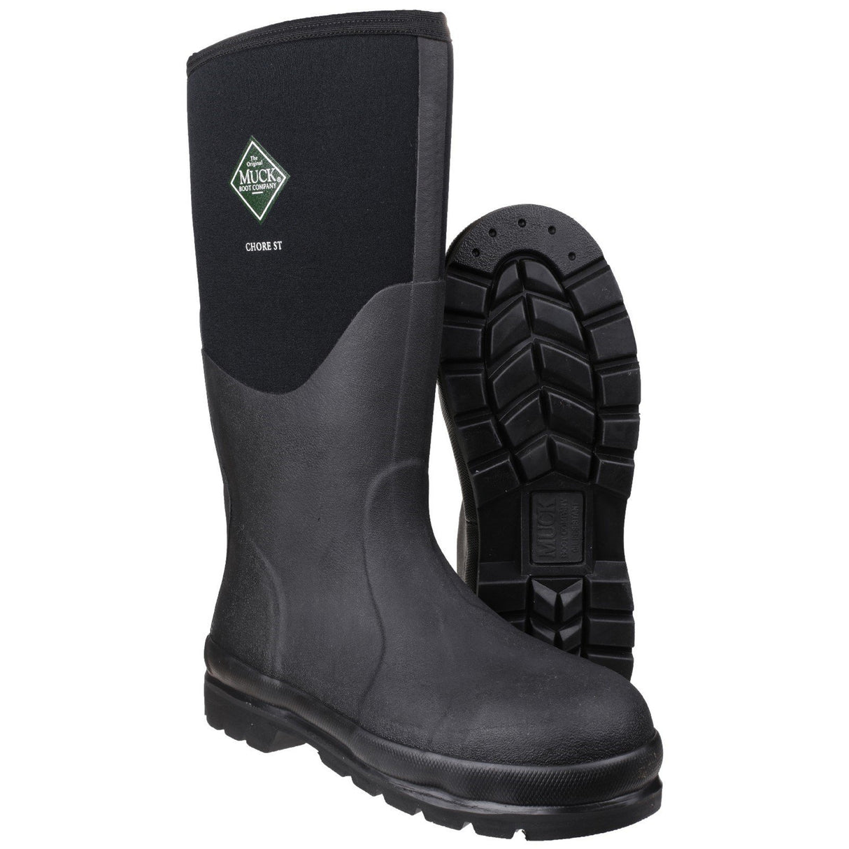 Muck Boot Unisex Chore Classic Hi Steel Cap Wellingtons