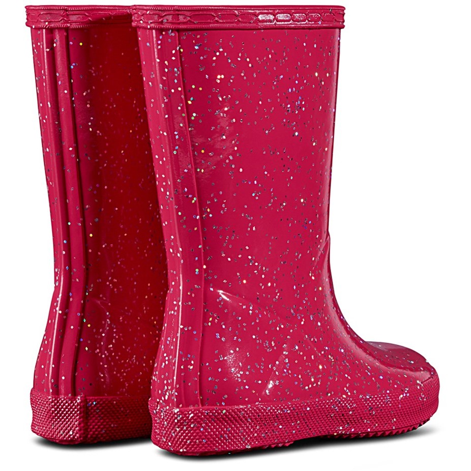 Hunter Kids First Classic Giant Glitter Rain Boots Kid