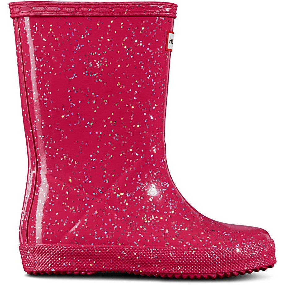Hunter Kids First Classic Giant Glitter Rain Boots Kid