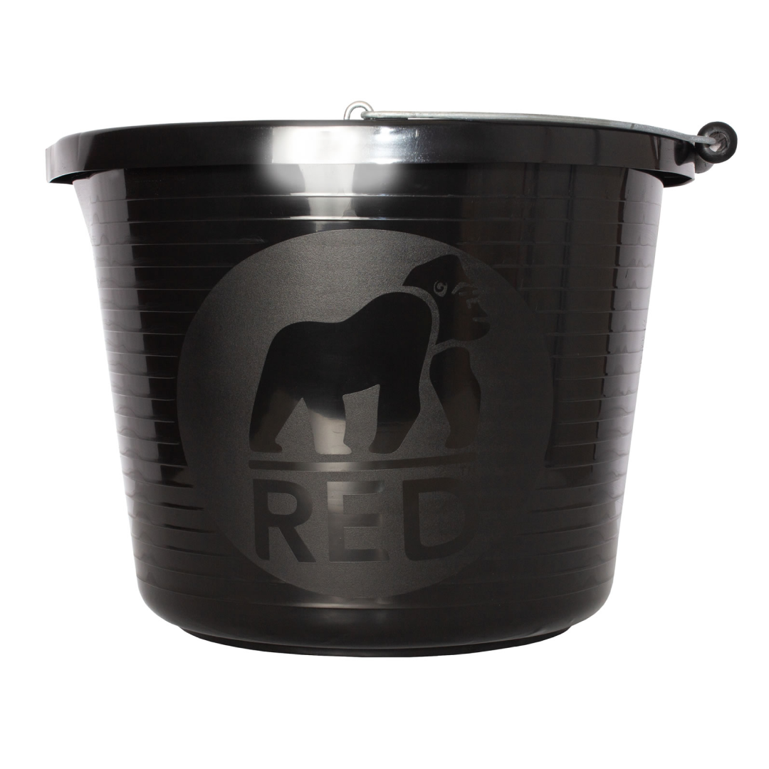 Red Gorilla Premium Bucket #colour_black