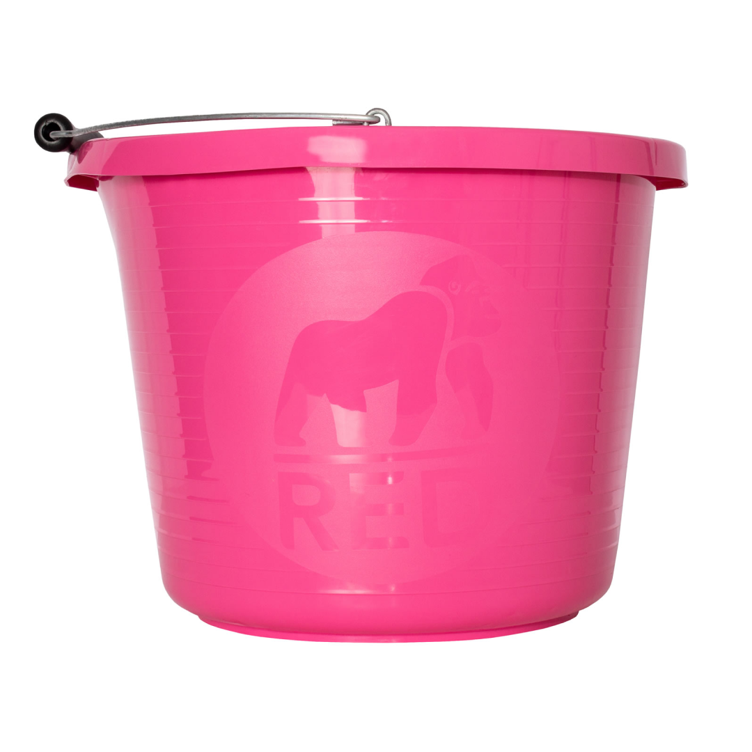 Red Gorilla Premium Bucket #colour_pink