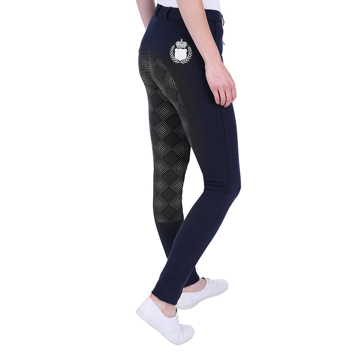 GS Equestrian Carol Ladies Two Tone Silicone Full Seat Jodhpurs
