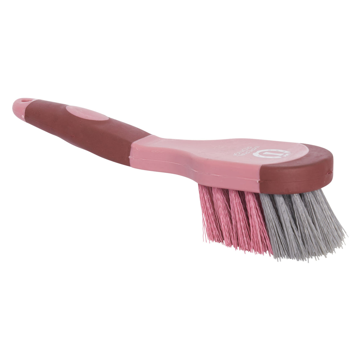 Imperial Riding Hoof Brush Grip #colour_rose-bordeaux-silver