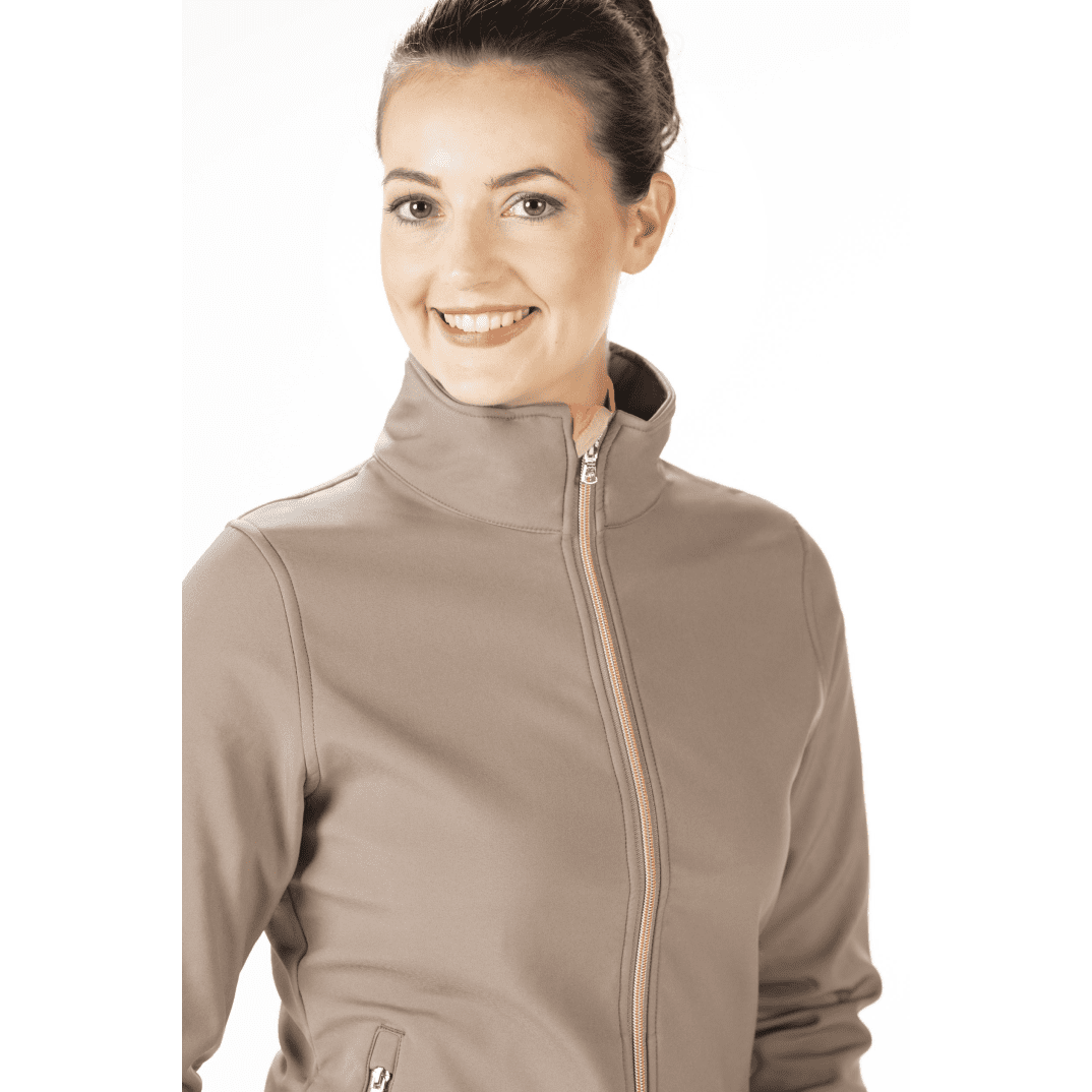 HKM Lily Softshell Jacket #colour_mud-brown