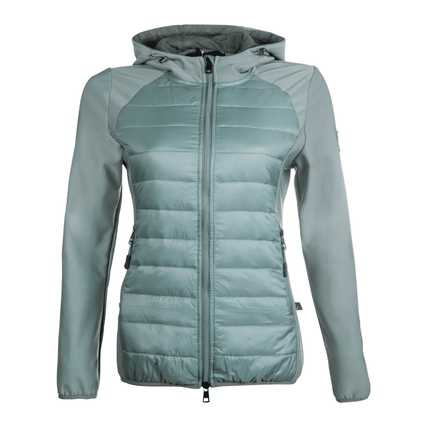 HKM Sweat Style Jacket #colour_dark-mint