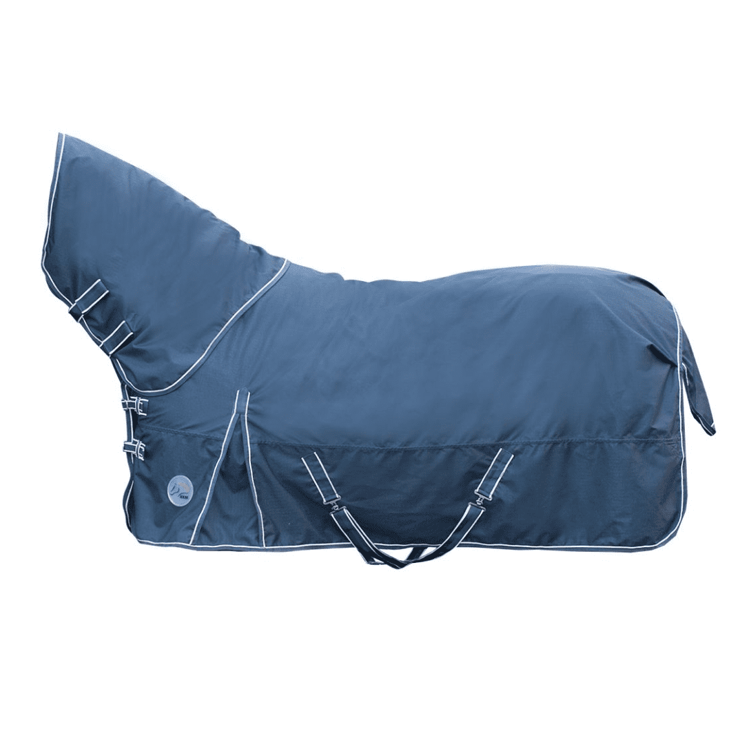 HKM Starter 100g Filling Turnout Rug #colour_deep-blue