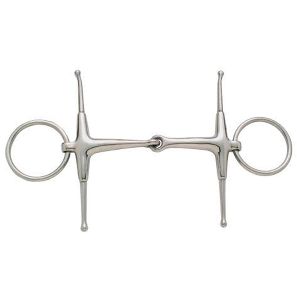 Korsteel Stainless Steel Jointed Fulmer Snaffle Bit