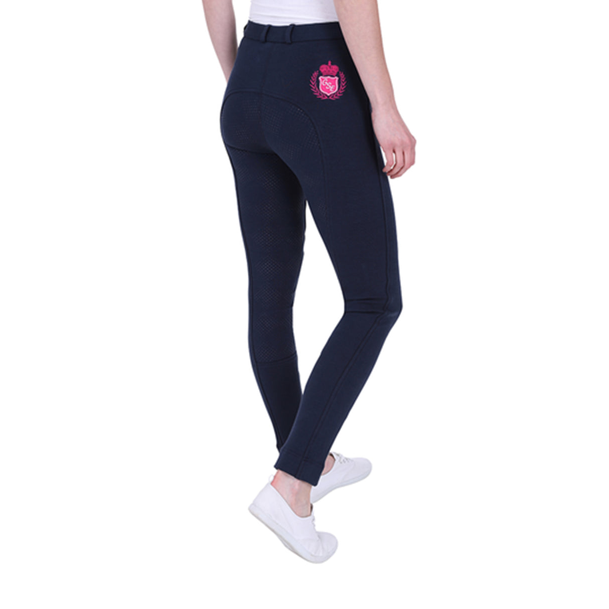 GS Equestrian Ellia Childrens Silicone Full Seat Jodhpurs