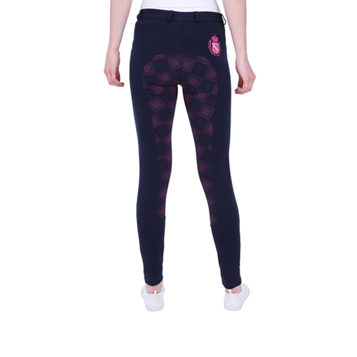 GS Equestrian Carol Ladies Two Tone Silicone Full Seat Jodhpurs