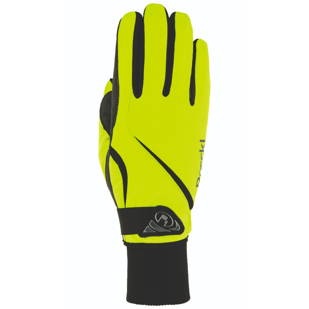 Roeckl Wismar Riding Gloves #colour_neon-yellow
